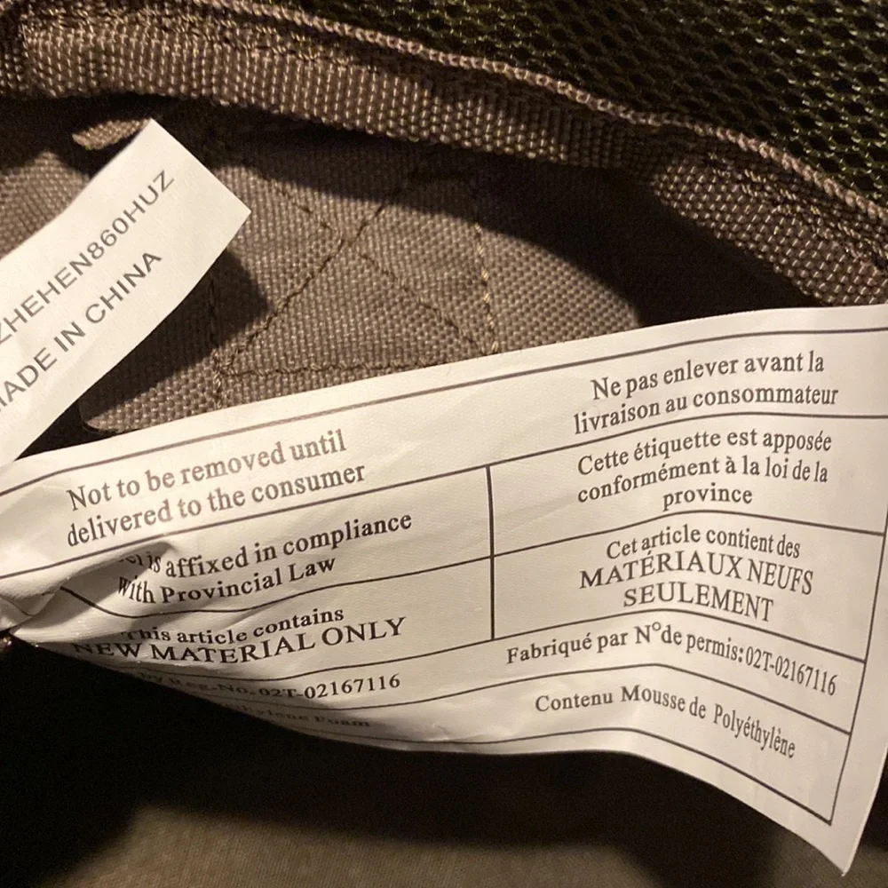 Cabela’s camp duffle bag